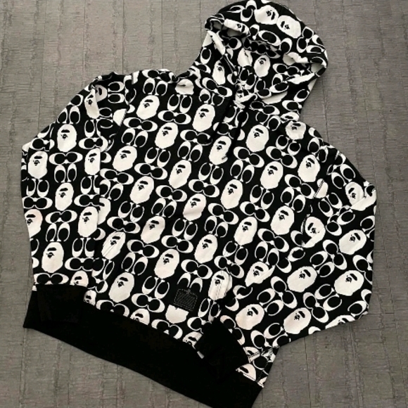 Coach Bape Hoodie 2 Pieces NWT - Picture 3 of 7